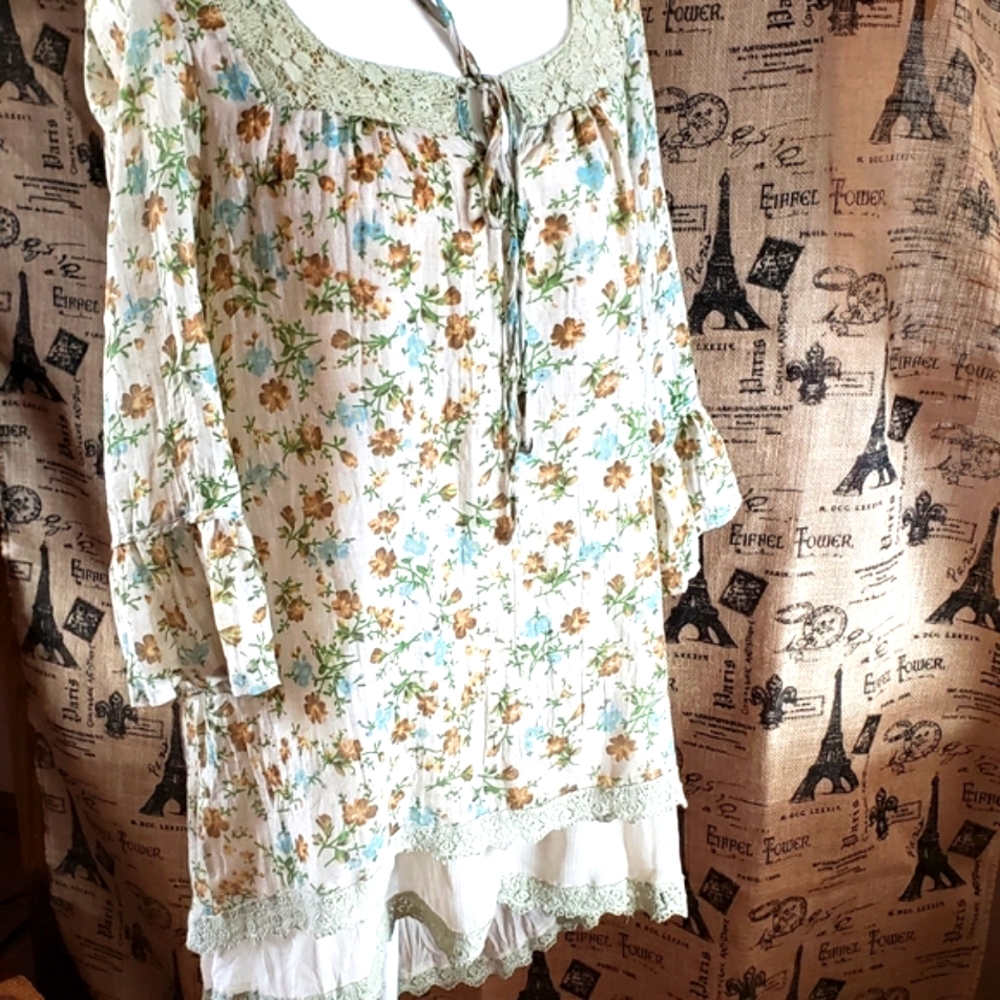 Blue Bird Tunic